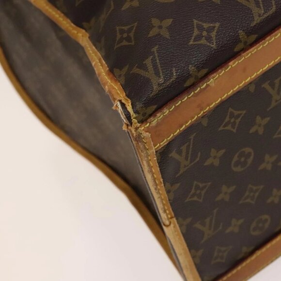 LOUIS VUITTON Monogram Sac Shan 55 Pet Carry M42021 LV Auth 138133 - Picture 4 of 16